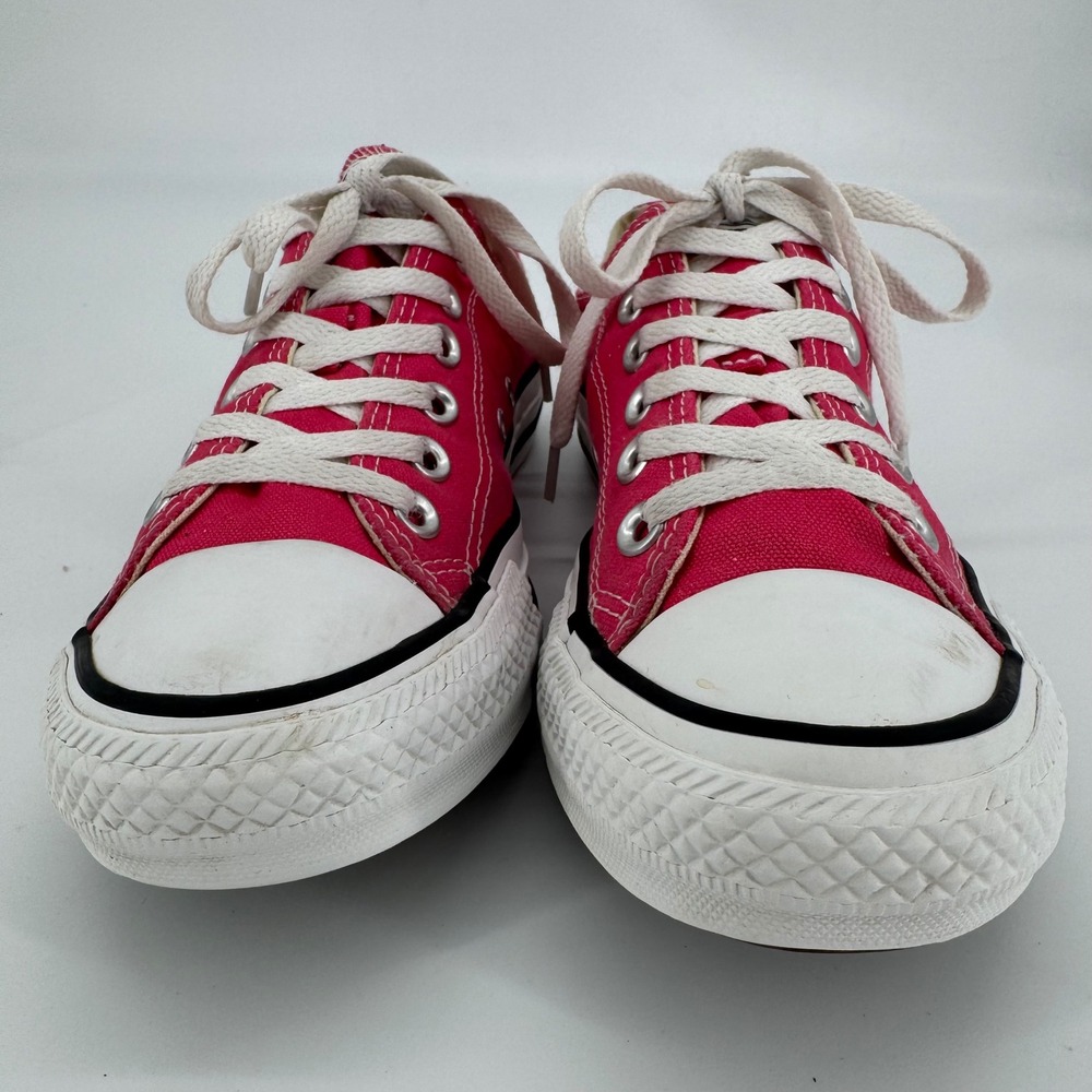 Converse Chuck Taylor All Star Low Pink Canvas Sneakers 132298F Womens 8 - Picture 4 of 7